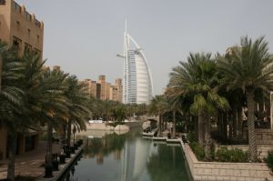 Blick auf den Burj al Arab