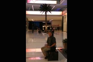 Ausruhen in der Dubai Mall